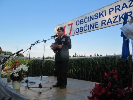 Proslava ob 17. občinskem prazniku Občine Razkrižje z obeležitvijo 24. obletnice odhoda JLA iz tega dela Slovenije in 70 let od konca 2. svetovne vojne 22